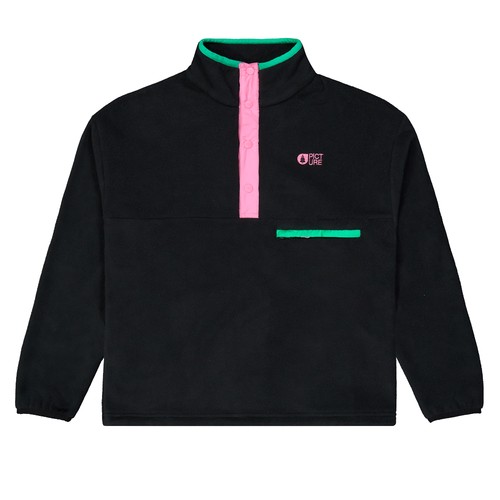 Picture Arcca Womens ¼ Fleece Tec-Sweatshirt - Black - Bild 4 von 20