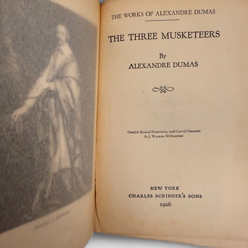 Antique The Works of Alexandre Dumas 11 Volumes Scribner’s Sons 1926 - Bild 12 von 17