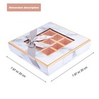  Schokoladenverpackungsbox Kreativer Schokoladenbehälter Zarte