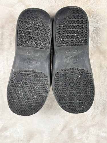 Crocs Dual Comfort Neria Pro II Clogs Size 8 Slip Resistant Colorful Print Shoes - Picture 5 of 6