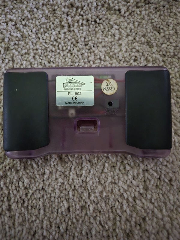 Purple Pelican Power Grip Rechargeable Battery PL-829 Gameboy Color Bundle