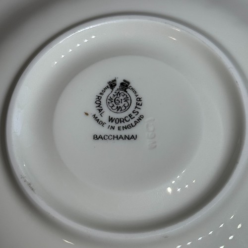 Bacchanal von Royal Worcester Teetasse & Untertasse Bone China Made In England - Bild 7 von 7