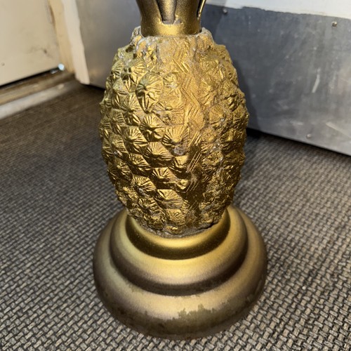 Vintage Pier 1 Pineapple Accent Table – Glass Top – 22” Tall 🌴 - Picture 5 of 7