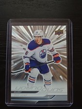 2024-25 UD Series 2 Young Guns Silver Outburst 471 Phil Kemp, Edmonton Oilers