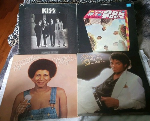 Lot EMPTY Vinyl Jackets Minnie Riperton Perfect Angel Michael Jackson Thriller