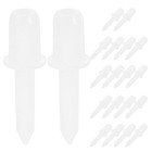 20pcs Shutter Louver Fixing Pins Plastic Shutter Replacement Repair Pin for Wind