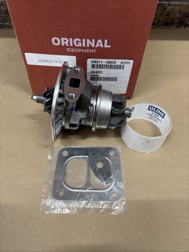 New Genuine Garrett 446311-5002s Turbocharger CHRA Cartridge John Deere RE46348 - Picture 1 of 4