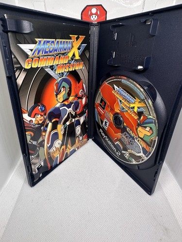 Mega Man X Command Mission CIB (Sony PlayStation 2, 2004) w/Trading Card rare - Picture 5 of 6