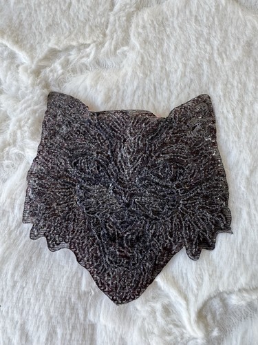 Wildcat Patch Small Sequins Sew On Safari Animal Print 3 3/4” x 3 1/4” New - Picture 2 of 2