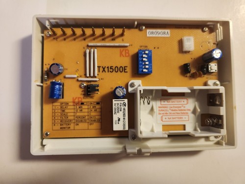 Lux Programmable Thermostat-Model TX1500E-White-Works Great-New Batteries-VGUC - Picture 6 of 6