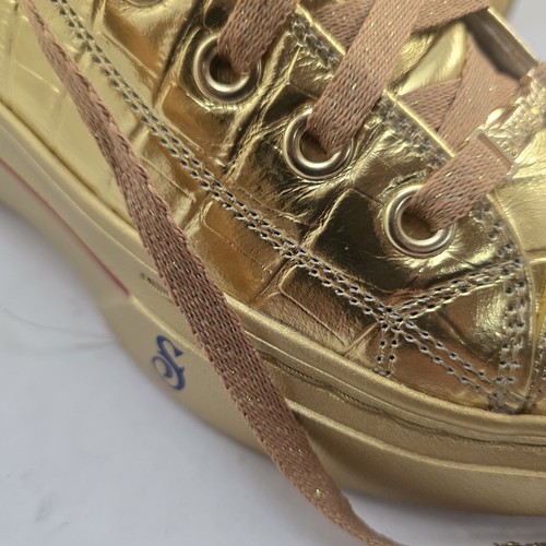 Skechers x Snoop Dogg Gold Medal Sneaker 2024 Collab Metallic Damengröße 7 " - Bild 6 von 16