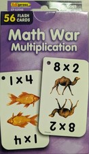Edupress math war multiplication game