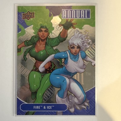 Fire & Ice #5 2023-24 Upper Deck DC Annual HOLOGRAM PARALLEL 16/24