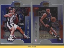 1998-99 Bowman's Best Mirror Image Jayson Williams Juwan Howard #MI13