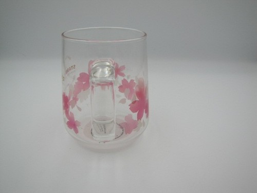 Starbucks Lote de 4 Tazas de Vidrio Sakura Flor de Cerezo Color Deslumbrante Rosa Pétalo - Imagen 7 de 18