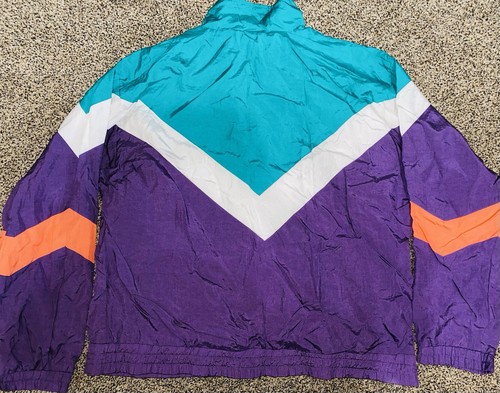Vintage 90s USA Olympics Men’s Extra Large XL Pullover Windbreaker Jacket Zip - Picture 4 of 4