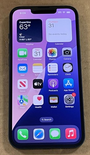 APPLE IPHONE 13 128GB MITTERNACHT (T-MOBILE) ESN AUF ERSATZTEILE PRÜFEN.