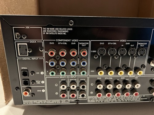 Yamaha RX-V461 5.1 Channel 500 Watt AM/FM Stereo Receiver TEETED WORKS RARE - Picture 11 of 12
