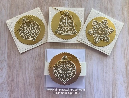 Stampin' Up! FROSTED GINGERBREAD Stamps, Dies & 24 G'BREAD P'MINT DSP *NEW #466 - Picture 16 of 23