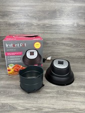 Instant Pot Air Fryer Lid 6 for 6 Quart Instant Pot Cooker, Cover, & Basket!