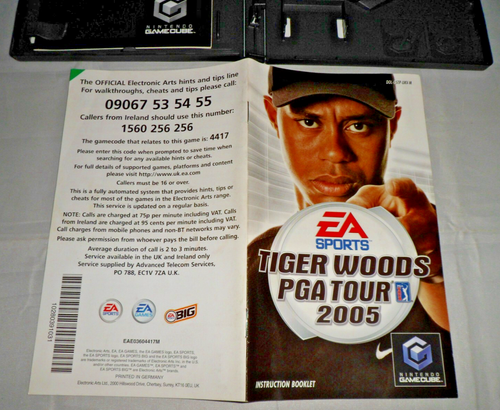 Tiger Woods PGA Tour 2005 + Ace Golf (Nintendo GameCube Games x2) PAL, Complete - Picture 13 of 24