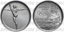 04624] REPUBLIC OF SAN MARINO - 1 LIRA 1980 - XXII OLYMPICS 1980 - UNC