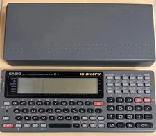 CASIO Z-1 Pocket Computer 16-bit CPU Retro Collector's Item Junk