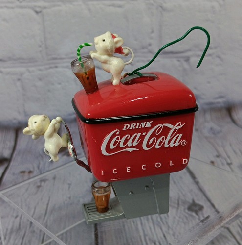 1990 Vtg Enesco Have A Coke And A Smile Coca-Cola Series #2 Christmas Ornament - Picture 11 of 15