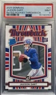 2025 Donruss Jaxson Dart RC #41 RATED ROOKIES THROWBACK 🔴PSA 9🔵 RC Giants