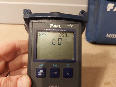 Noyes AFL OPM4 Glasfaser Leistungsmesser GETESTET