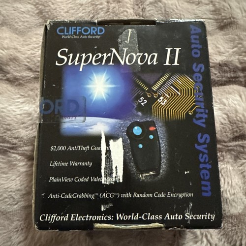 Clifford SuperNova II Way Car Alarm Security And Remote Start System - Picture 3 of 16