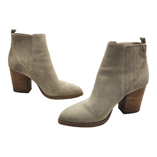 Marc Fisher LTD Damen Wildleder spitz zulaufend Alva Stiefeletten grau Größe 8,5 Medium - Bild 2 von 12