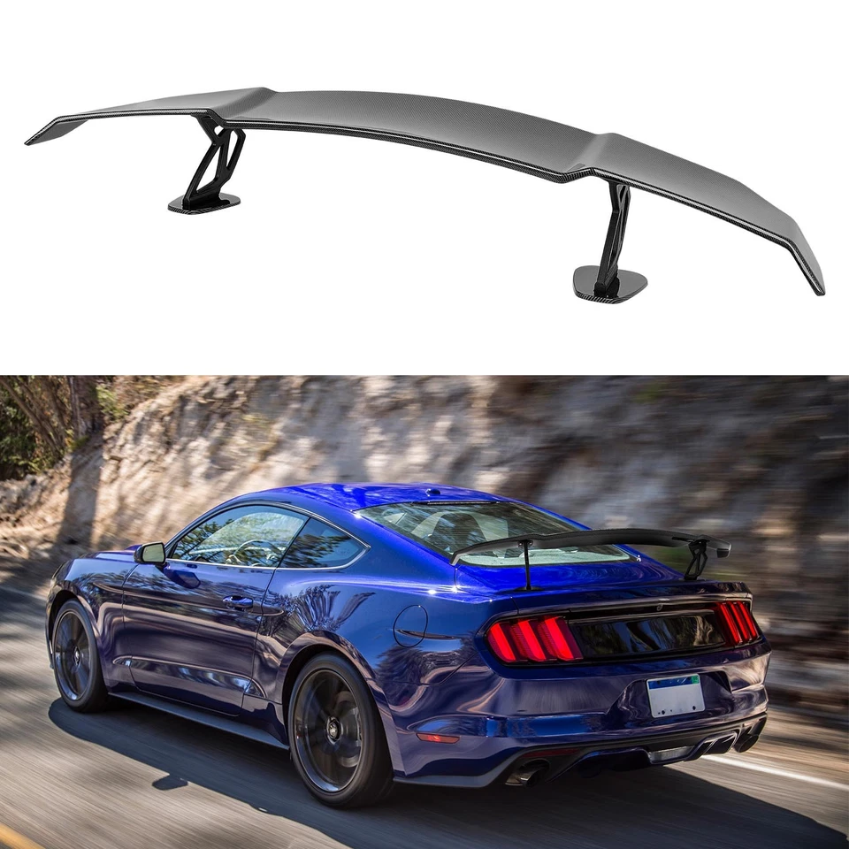 55-дюймовый задний спойлер на багажник крыло в стиле GT из углеродного волокна для седана VW Volkswagen Jetta - Изображение 4 из 4