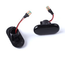 Schwarz Seitenblinker Blinker Für Smart Fortwo Renault Twingo I II