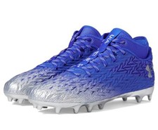 Size 16 Under Armour Spotlight Clone 4.0 MC Football Cleat 3027977-101 MSRP $140
