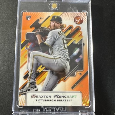 topps pristine 2025 braxton ashcraft rookie 13/25 pirates #245
