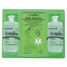 Sperian 32-000462-0000 Double Eyewash Wall Station (32 oz. bottles)