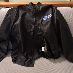 Rare 1999 Y2K Sega Dreamcast Promo Jacket Men’s XL Black Nylon Lightweight