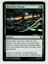 MTG, Theros Beyond Death, Relentless Pursuit, regular, No.195, C Sorcery