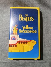 The Beatles Yellow Submarine VHS Tape Clamshell MGM Home Entertainment 1968 / 99