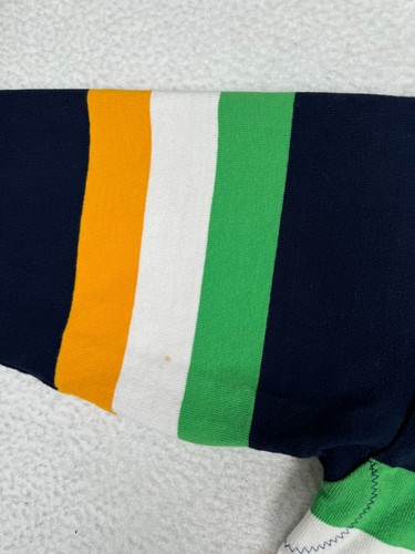 Vintage Barbarian Notre Dame Irish Ireland Rugby Polo Longsleeve - Herren Small - Bild 11 von 19
