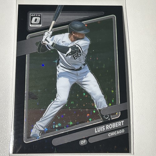 2021 Panini Donruss Optic Luis Robert Black Stars Prizm #d /149 Biały Sox