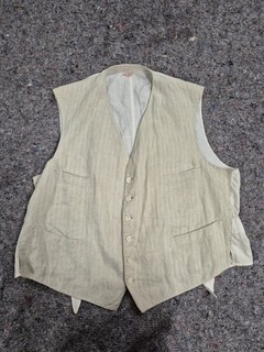 Gilet Ancien Paysan Populaire Maquignon Travail Chasse