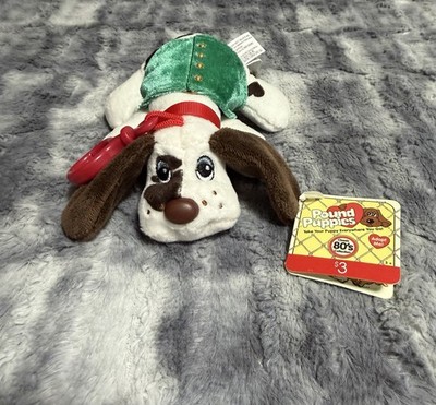 Pound Puppies Hasbro Keychain Plush Beagle Puppy Clip On Stuffed Toy