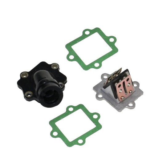 Ansaugstutzen Membranblock Set für Yamaha Aerox MBK Nitro Aprilia SR50 Minarelli - Bild 2 von 4