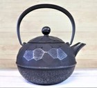 Nambu Tekki Cast Iron Teapot Voronoi 0.6L Iwate Japan New