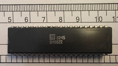PCS SY6522 MOS6522 MOS-6522 Commodore Interface Adapter Floppy 1541 #B-483-22