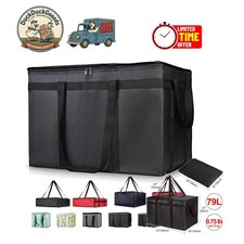 Multi-Purpose Insulated Carried Bag - Perfect for Doordash, Travel & Shopping