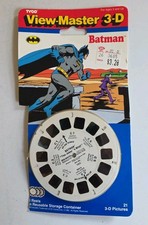 Batman DC Comics 3D View-Master 3 Reel Tyco Packet JOKER'S WILD 1991