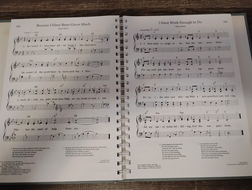 1986 Hymns Simplified Accompaniments Church of Jesus Christ of LDS Large Spiral - Bild 9 von 12